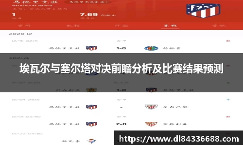 埃瓦尔与塞尔塔对决前瞻分析及比赛结果预测